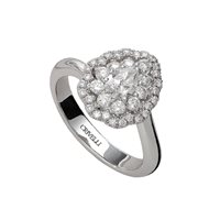 Ringe Crivelli Dame DIAMANTI in Gold Diamante 0.93 000-4008NS SPOSA GOCCIA